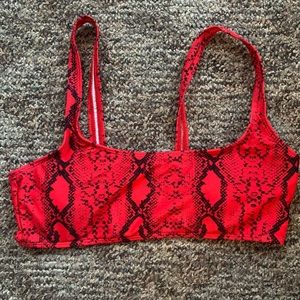 Snake Print SHEIN Bikini